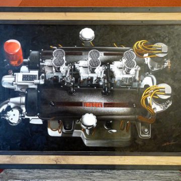 tableau moteur ferrari