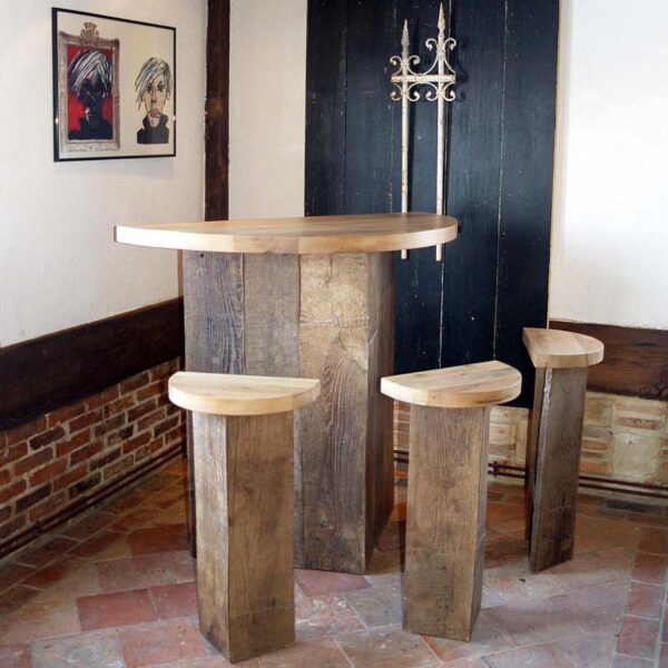 bar tabouret chene