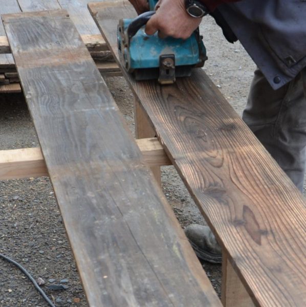 Reclaimed Pine Wagon Board Cladding