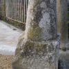 Chasse-roue en pierre