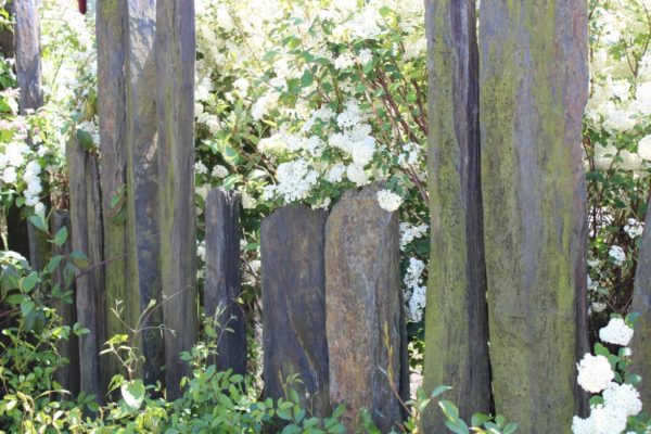 Piquet de vigne ardoise et schiste