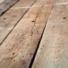 plancher wagon en planches brut