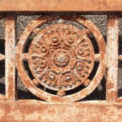 Antique french gates and railings