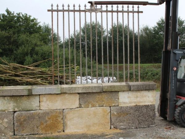 Antique french gates and railings