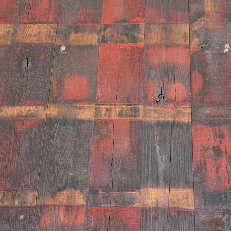 Palncher wagon avec peinture rouge