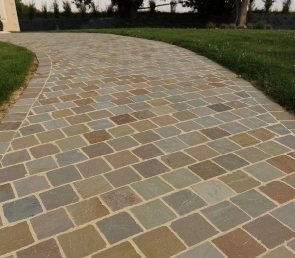 Pavé Kandla en grès multicolor