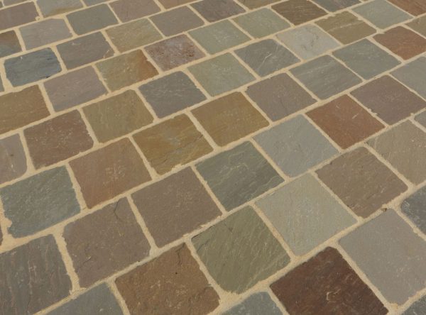 Pavé Kandla en grès multicolor