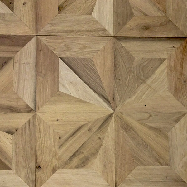 Parquet en chêne étoile