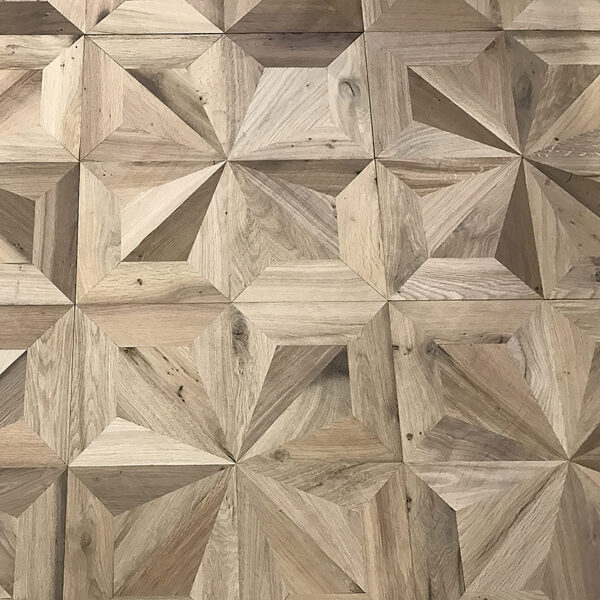 Parquet Versailles avec motif étoile