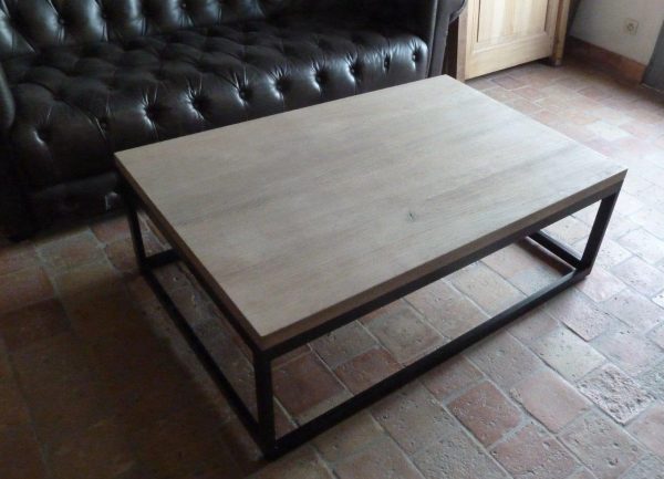 Table basse design en bois