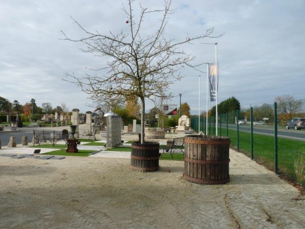 tour d'arbre en vieux bois