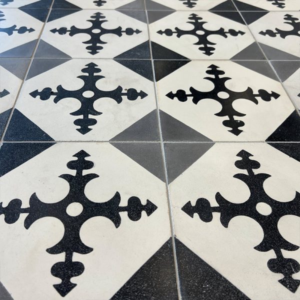 carreaux de ciment flocon