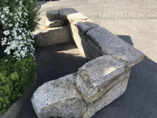 manteau de cheminée en granit