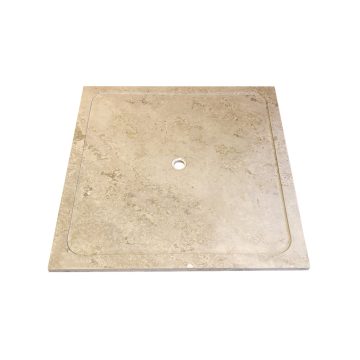 Receveur travertin beige