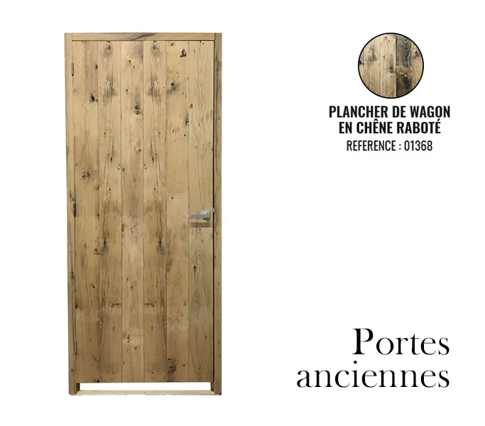 Mobilier en bois de recuêration wagon