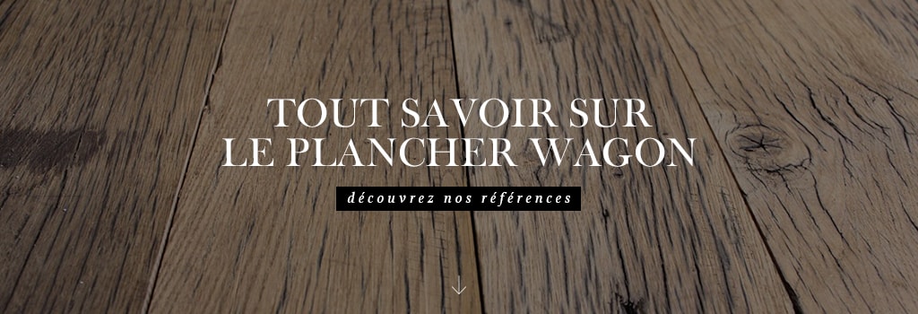 décoration aménagement avec plancher wagon en bois