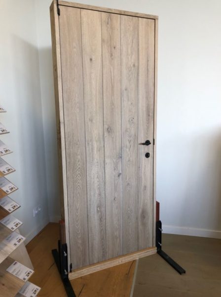 Porte pour maison en chêne idée