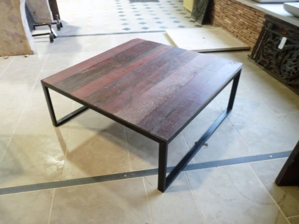 table salon en bois