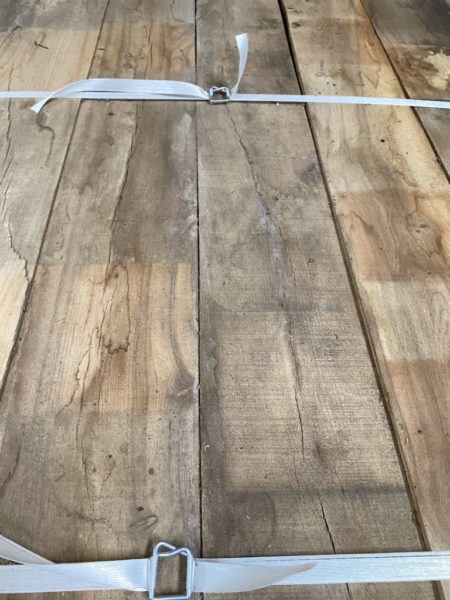plancher ancien en bois d'orme