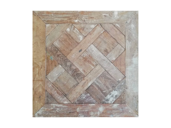 panneaux de parquet en teck vintage