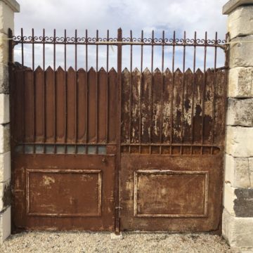 portail ancien à rénover