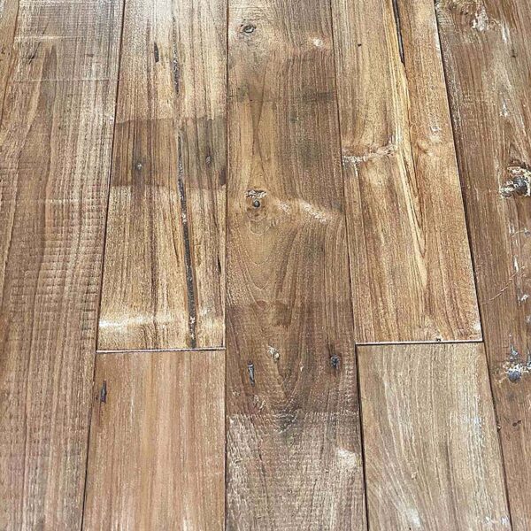 parquet vintage blanc