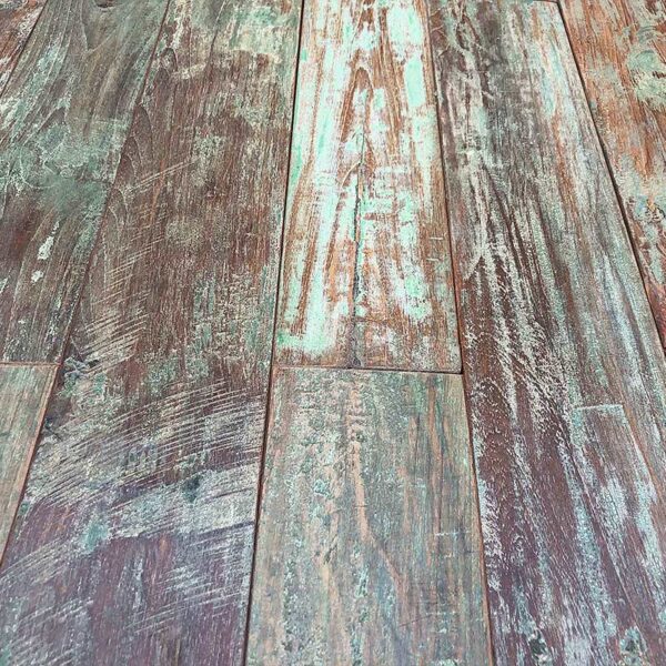 parquet vintage style vert