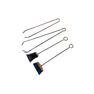 Lot d'accessoires anciens pour cheminée
