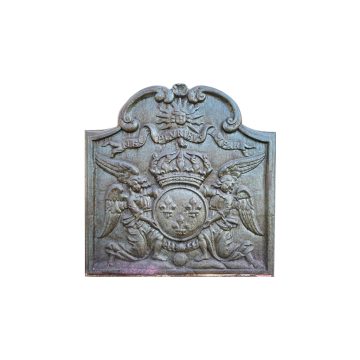 Plaque de cheminée Armes de France