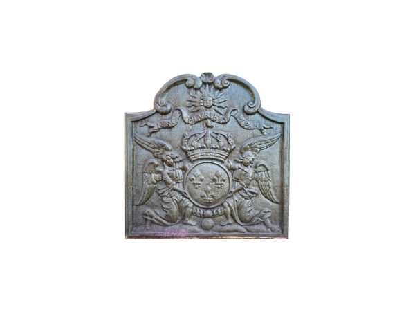 Plaque de cheminée Armes de France