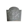Plaque de cheminée seul contre tous