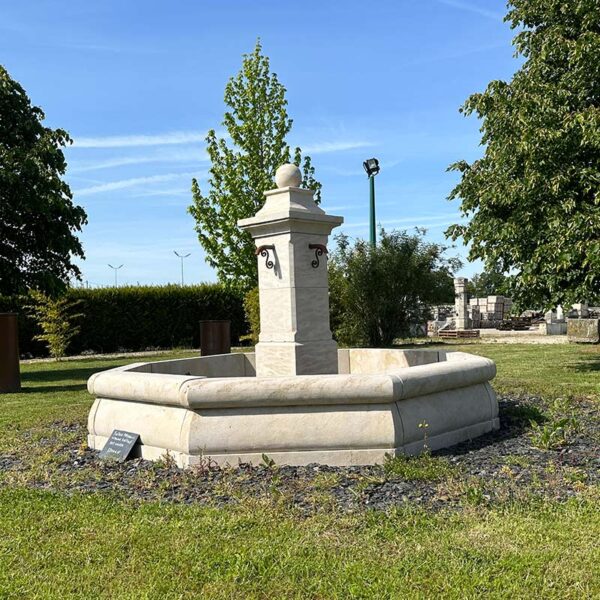 Fontaine Patrimoine Octogone Rustique ⌀280 cm