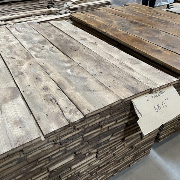 Stock de plancher chataignier