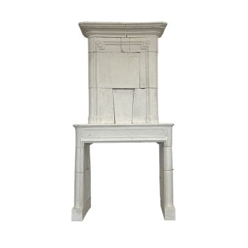 Cheminée à trumeau