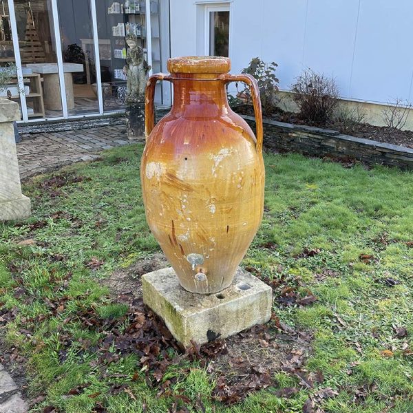 grand vase extérieur pour décoration de jardin