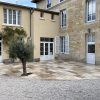 Front terrace Angoulême flagstones