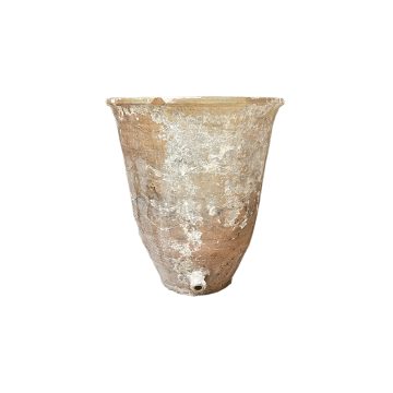 Vase ancien en terre cuite avec bec d'écoulement