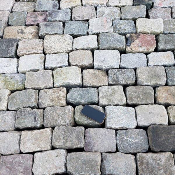 Pavé de granit pour bloc irrégulier