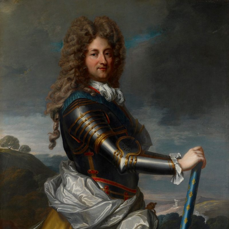 Philippe d'Orléans par Jean-Baptiste Santerre en 1717