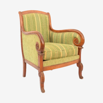fauteuil bergère style Restauration