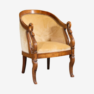 fauteuil gondole style Restauration