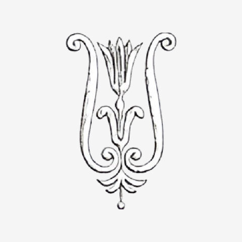 lyre style Restauration